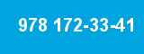 978 172-33-41 978 172-33-41